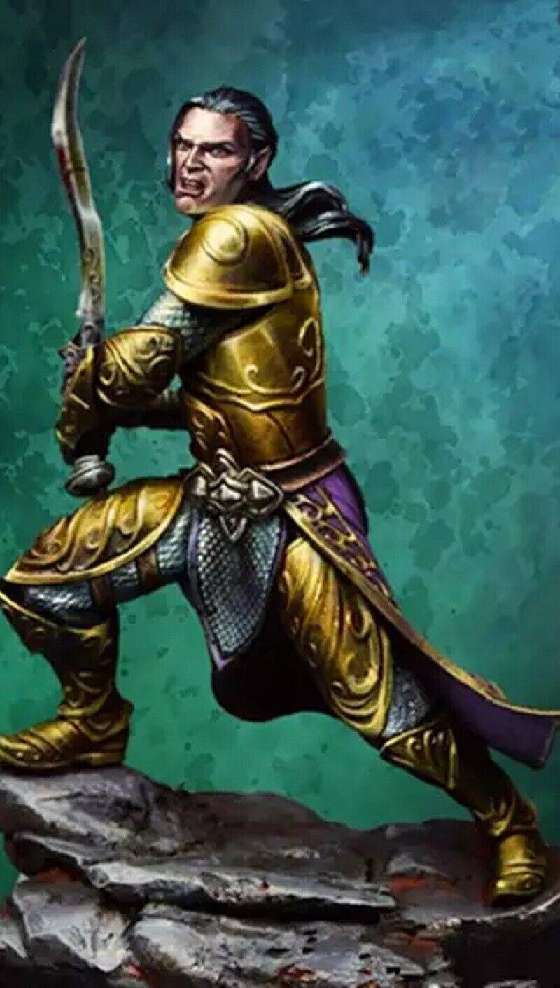 1/24 Resin Model Kit Warrior Dragon Hunter Unpainted - Model-Fan-Store