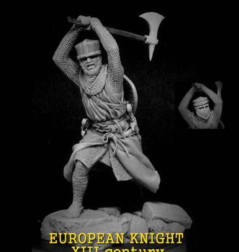 1/24 Resin Model Kit Warrior European Knight Unpainted - Model-Fan-Store
