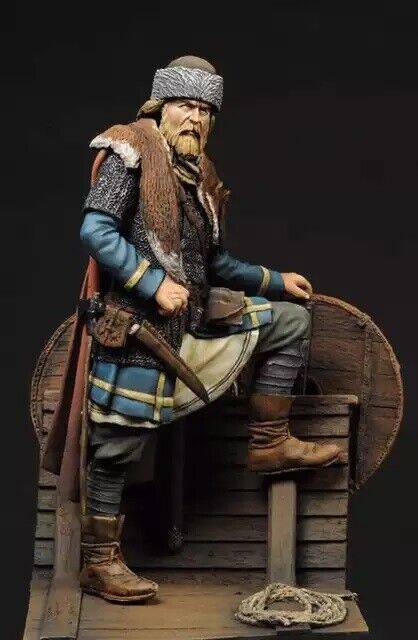 1/24 Resin Model Kit Warrior Northern Merchant Viking Unpainted - Model-Fan-Store