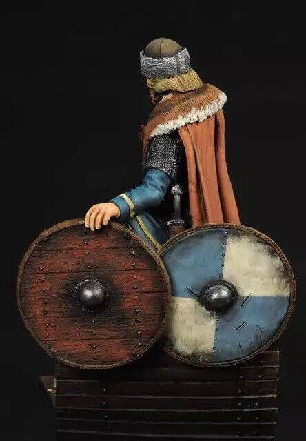 1/24 Resin Model Kit Warrior Northern Merchant Viking Unpainted - Model-Fan-Store