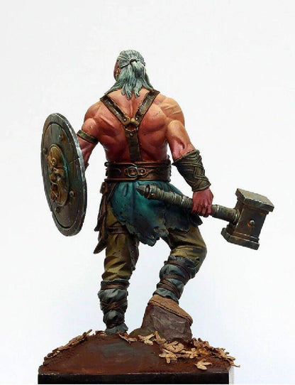 1/24 Resin Model Kit Warrior Viking Barbarian Garage Unpainted - Model-Fan-Store