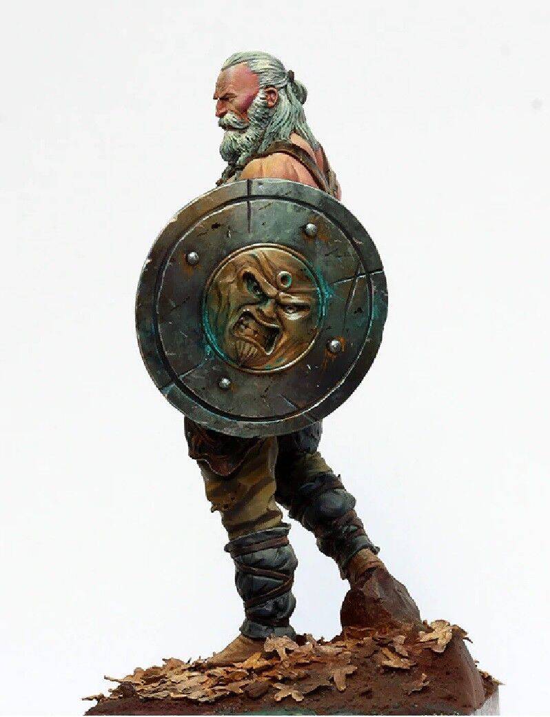 1/24 Resin Model Kit Warrior Viking Barbarian Garage Unpainted - Model-Fan-Store