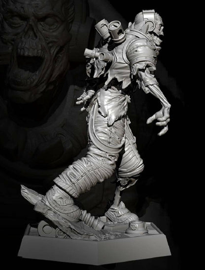 1/24 Resin Model Kit Undead Astronaut Space Unpainted - Model-Fan-Store