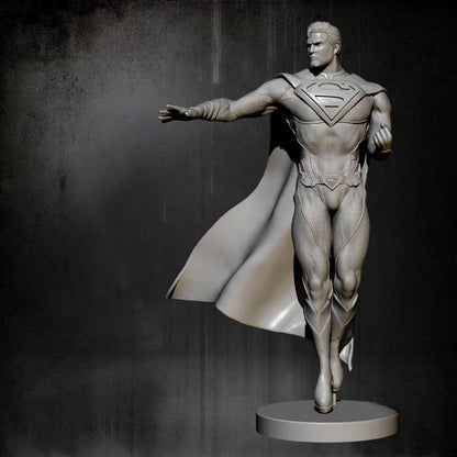 1/24 Resin Superhero Model Kit Superman TD-2269 Unpainted