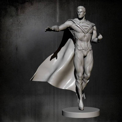 1/24 Resin Superhero Model Kit Superman TD-2269 Unpainted