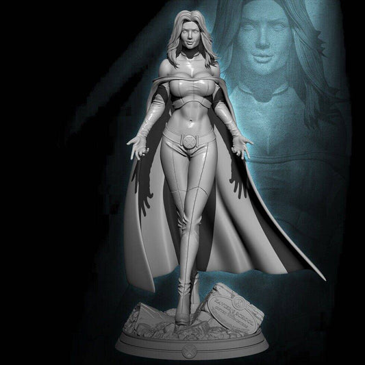 1/24 Resin Superhero Model Kit Woman Beautiful Girl Unpainted - Model-Fan-Store