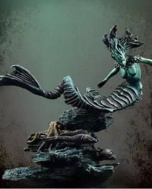 1/32 54mm Resin Model Kit Ancient Water Demon Soldier Decor Unpainted A28 - Model-Fan-Store