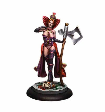 1/32 54mm Resin Model Kit Beautiful Girl Big Sister Queen Of Heart Unpainted - Model-Fan-Store