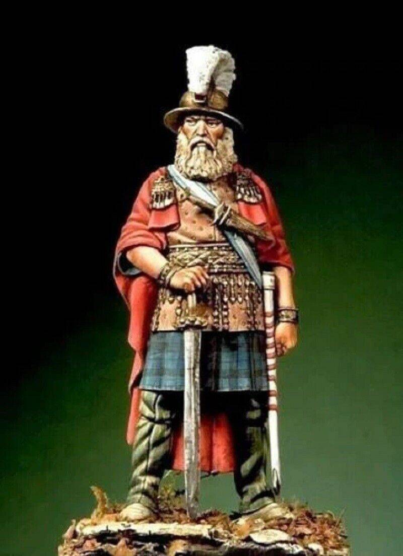 1/32 54mm Resin Model Kit Celtic Warrior (with base) Unpainted - Model-Fan-Store