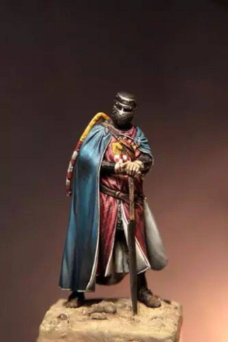 1/32 54mm Resin Model Kit German Knight Warrior (with base) Unpainted - Model-Fan-Store