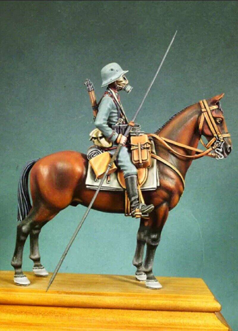 1/32 54mm Resin Model Kit German Soldier Cavalry WW1 Unpainted - Model-Fan-Store