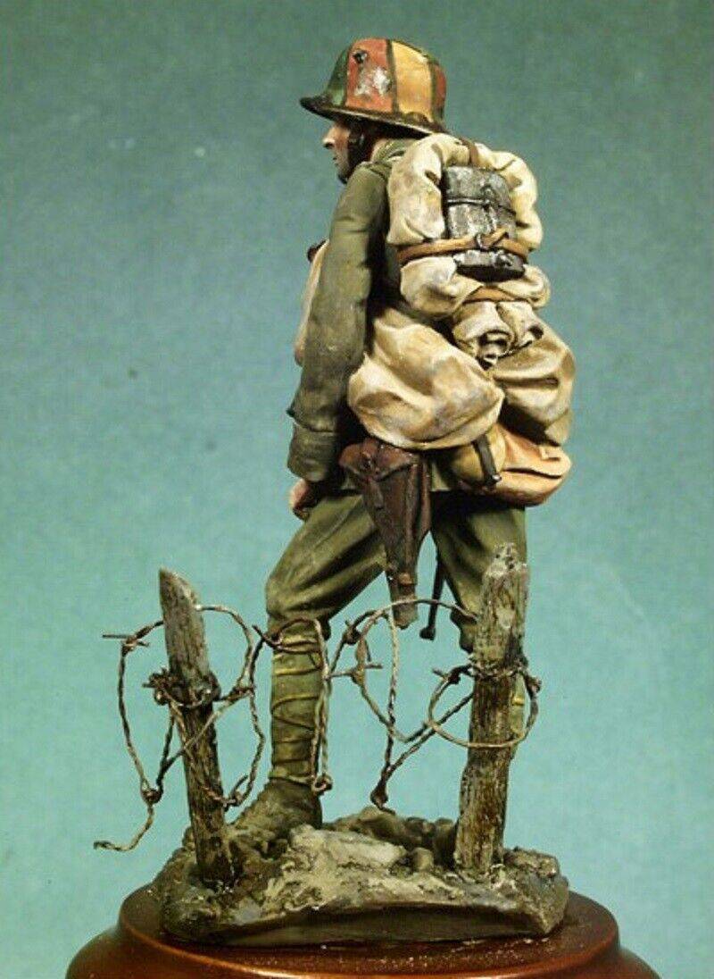 1/32 54mm Resin Model Kit German Soldier Stormtrooper WW1 Unpainted - Model-Fan-Store