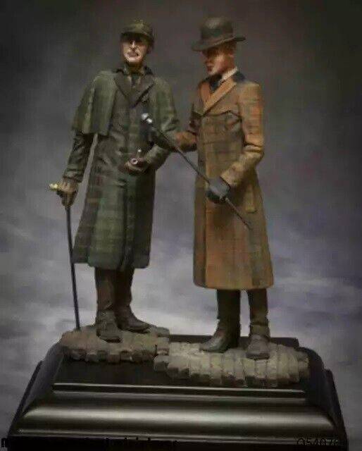 1/32 54mm Resin Model Kit Holmes & Watson Unpainted - Model-Fan-Store