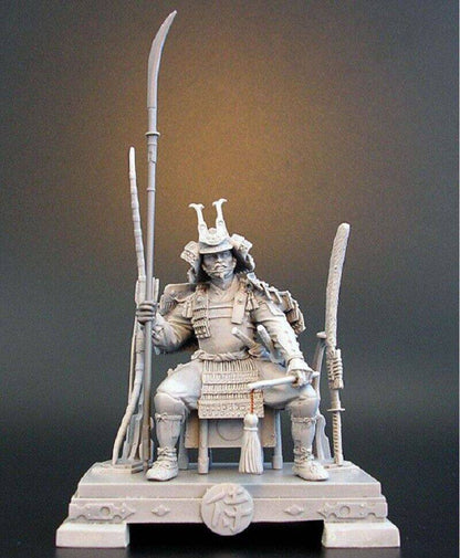 1/32 54mm Resin Model Kit Japanese Samurai Warrior Unpainted - Model-Fan-Store