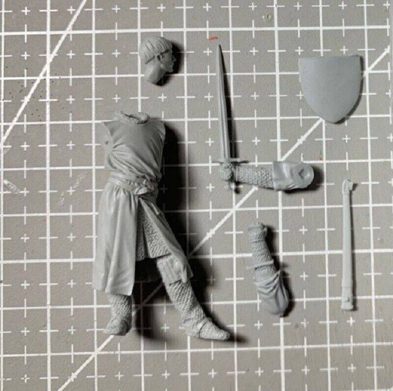 1/32 54mm Resin Model Kit Knight of Normandy Warrior Unpainted - Model-Fan-Store