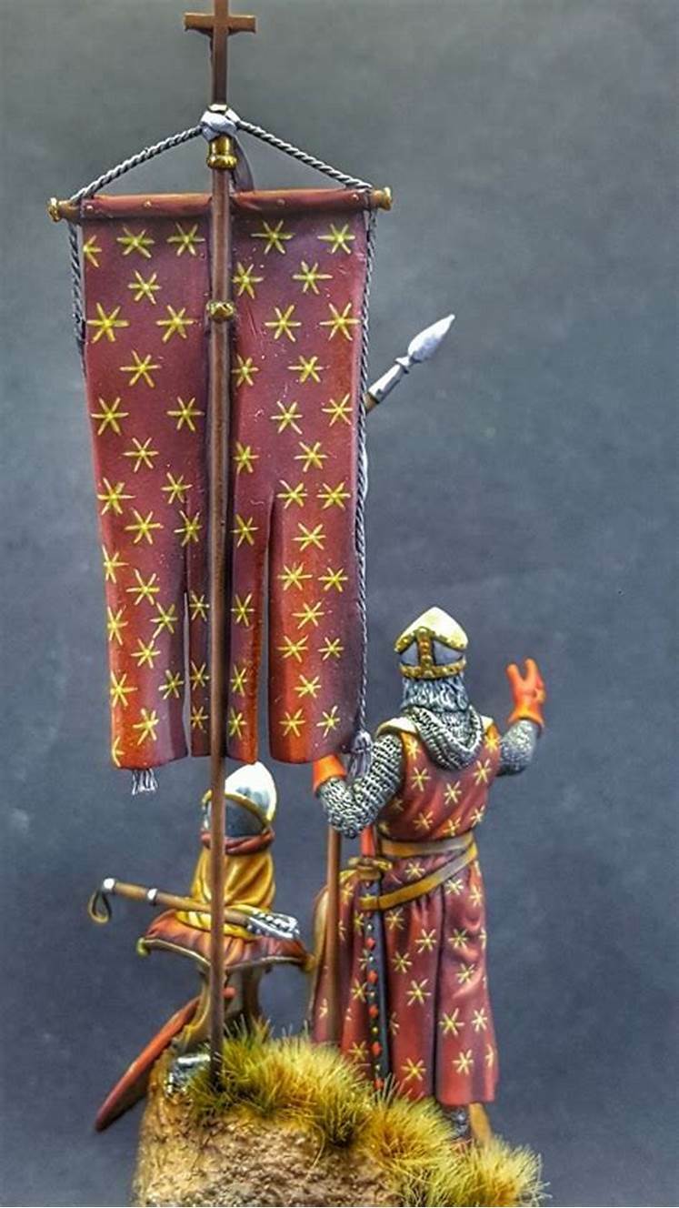 1/32 54mm Resin Model Kit Medieval Bishop Warrior (no base) Unpainted - Model-Fan-Store