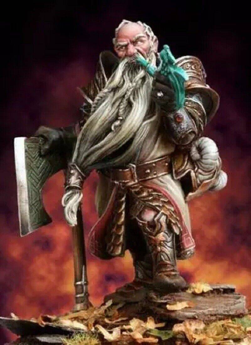 1/32 54mm Resin Model Kit Mountain Warrior Dwarf Unpainted - Model-Fan-Store