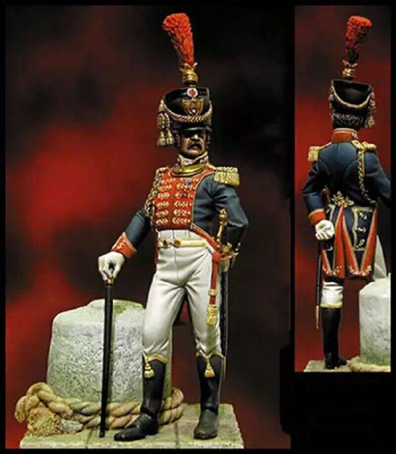 1/32 54mm Resin Model Kit Napoleonic Wars French Officer Unpainted - Model-Fan-Store