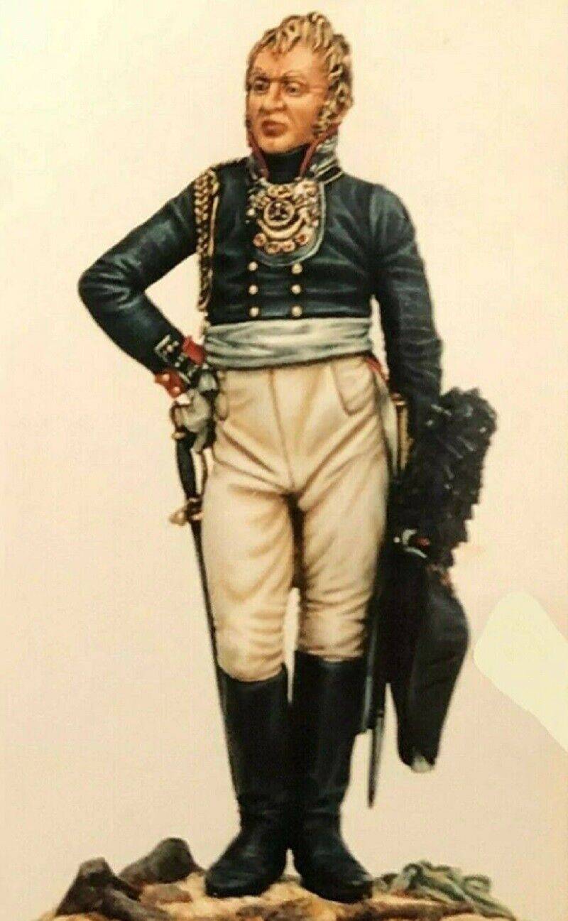 1/32 54mm Resin Model Kit Napoleonic Wars Russian Officer Unpainted - Model-Fan-Store