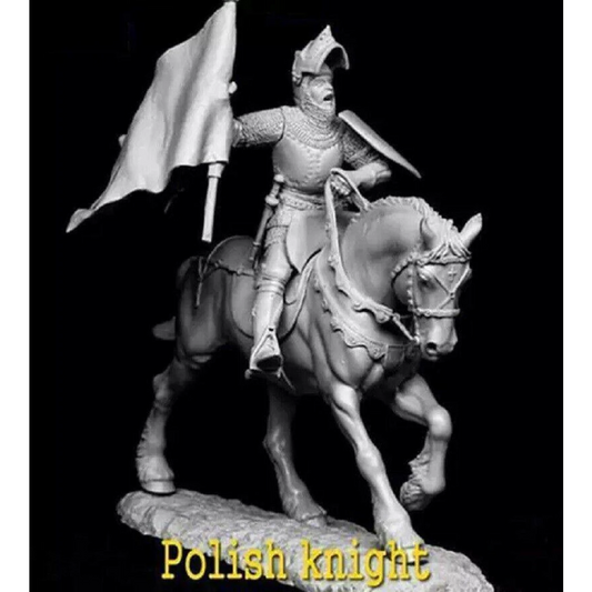 1/32 54mm Resin Model Kit Polish Horseman Knight Unpainted - Model-Fan-Store