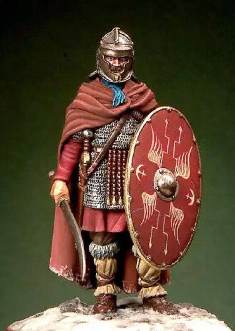 Roman Kit 1/32 54mm Resin Model Kit Warrior Roman Soldier Auxiliary Troops Unpai ...