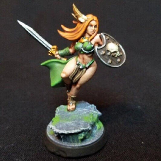 1/32 56mm 3D Print Model Kit Beautiful Girl Warrior Elf Unpainted - Model-Fan-Store