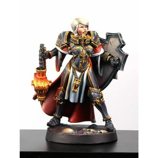 1/32 56mm 3D Print Model Kit Beautiful Girl Woman Warrior Knight Unpainted - Model-Fan-Store