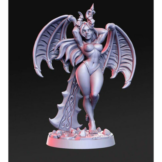 1/32 56mm 3D Print Model Kit Nudes Beautiful Girl Woman Warrior Unpainted - Model-Fan-Store