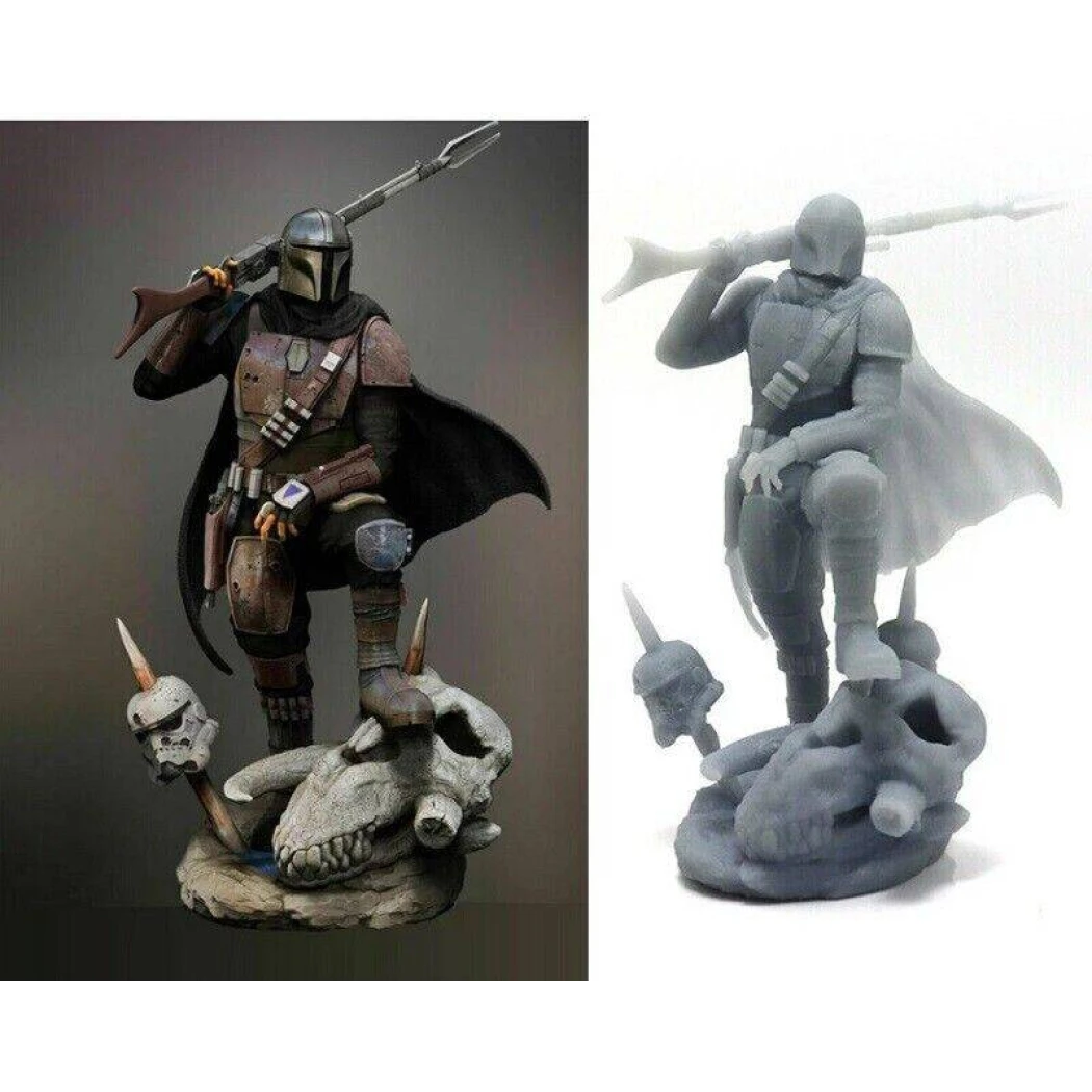 1/32 56mm 3D Print Model Kit Star Wars Bounty Hunter Unpainted - Model-Fan-Store