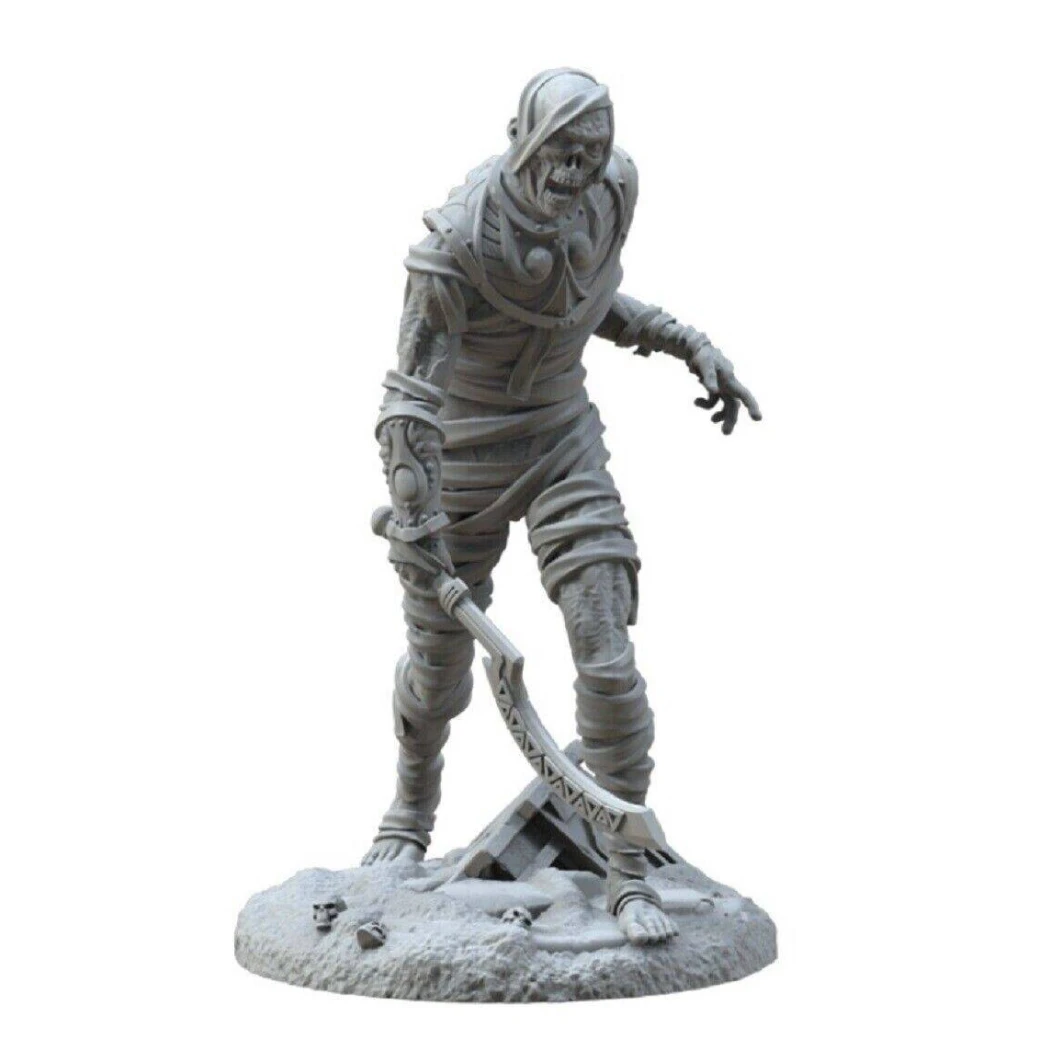 1/32 56mm 3D Print Model Kit Warrior Egyptian Mummy Unpainted - Model-Fan-Store