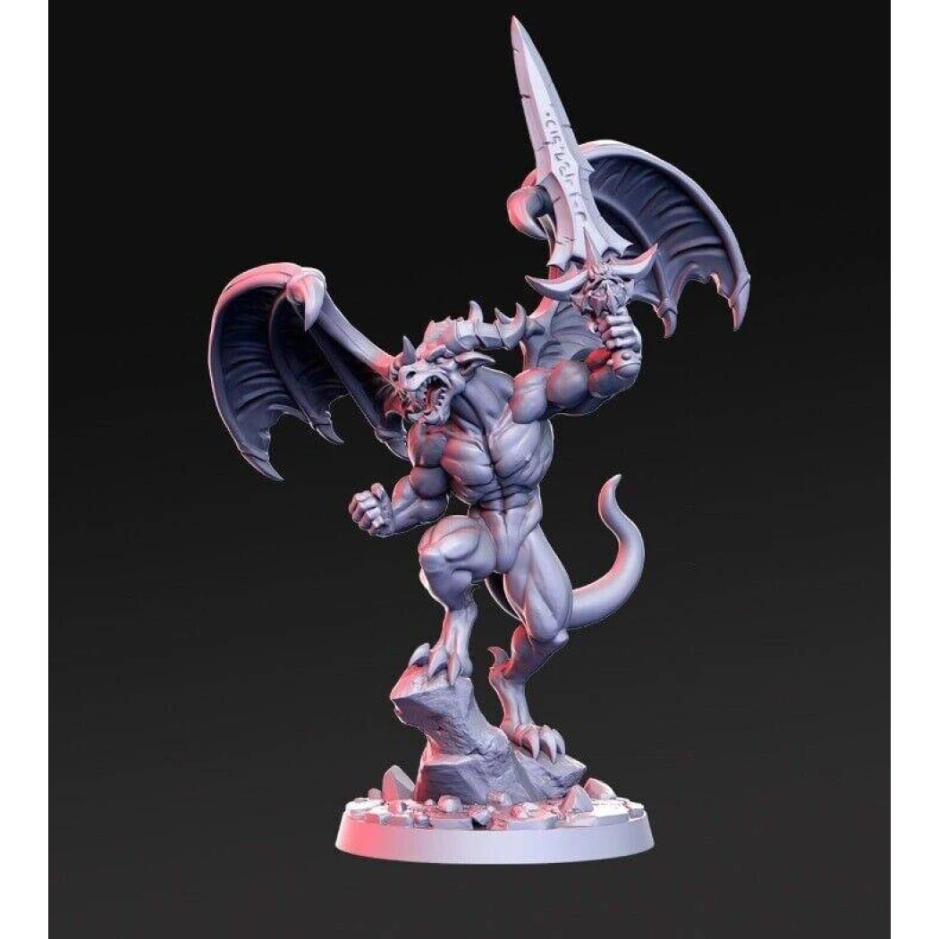 1/32 56mm 3D Print Model Kit Warrior Magic Guard Unpainted - Model-Fan-Store