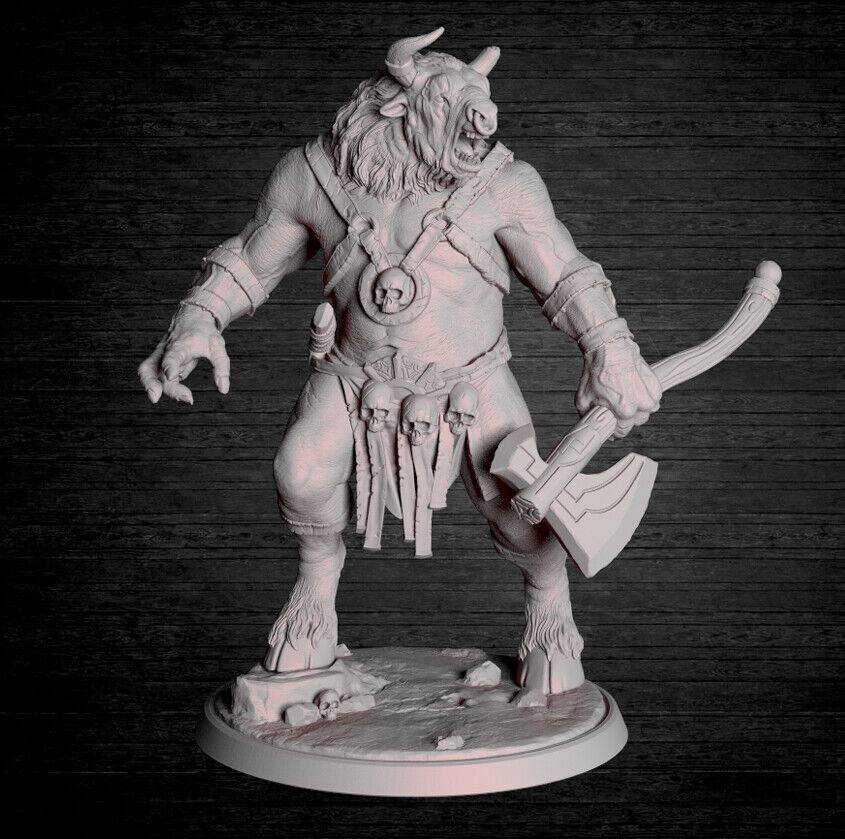 1/32 56mm 3D Print Model Kit Warrior Monster Unpainted A28 A28 - Model-Fan-Store