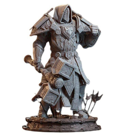 1/32 56mm 3D Print Model Kit Warrior Paladin Warcraft Unpainted - Model-Fan-Store