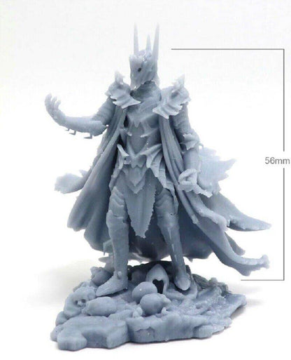 1/32 56mm 3D Print Model Kit Warrior Sauron Unpainted - Model-Fan-Store