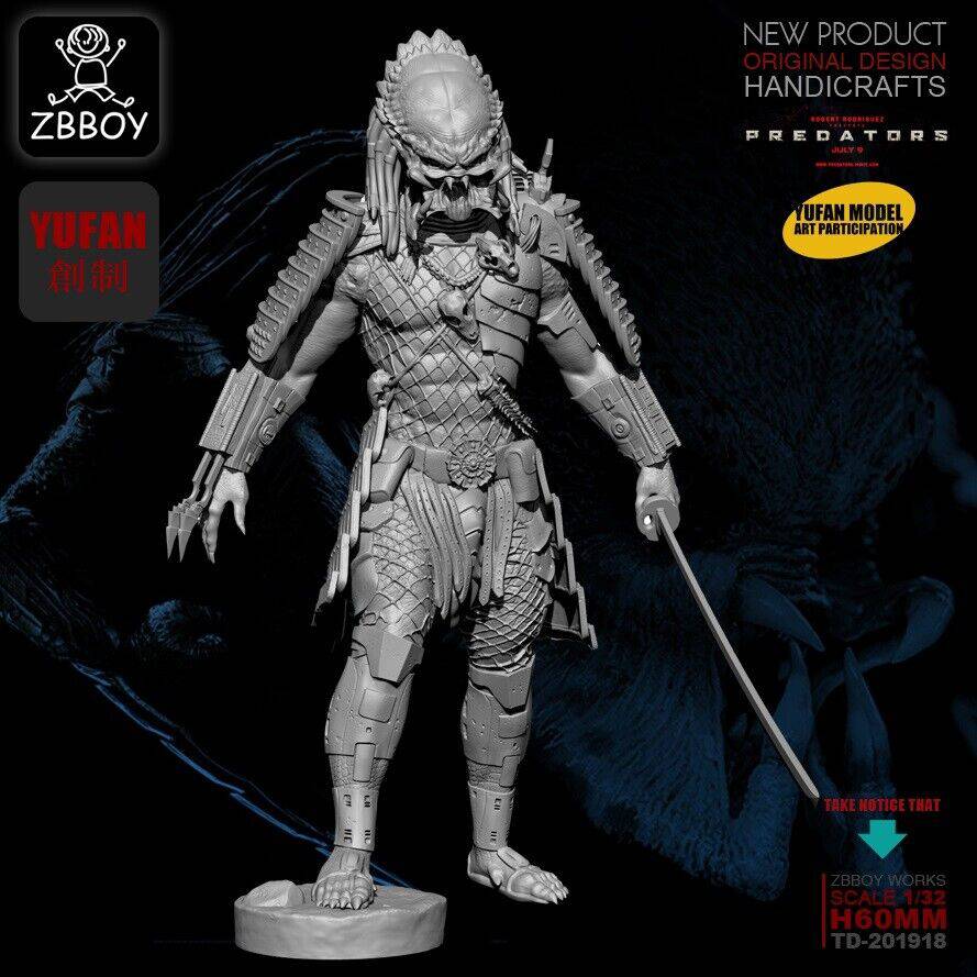 1/32 60mm Resin Model Kit Warrior Predator Unpainted - Model-Fan-Store