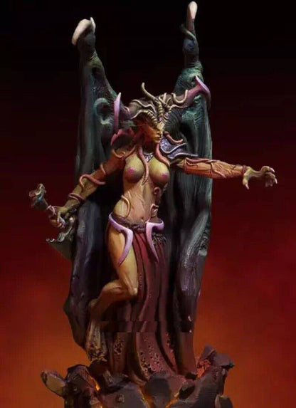 1/32 85-90mm Resin Model Kit Demon Infernal Leader Unpainted Unassembled - Model-Fan-Store