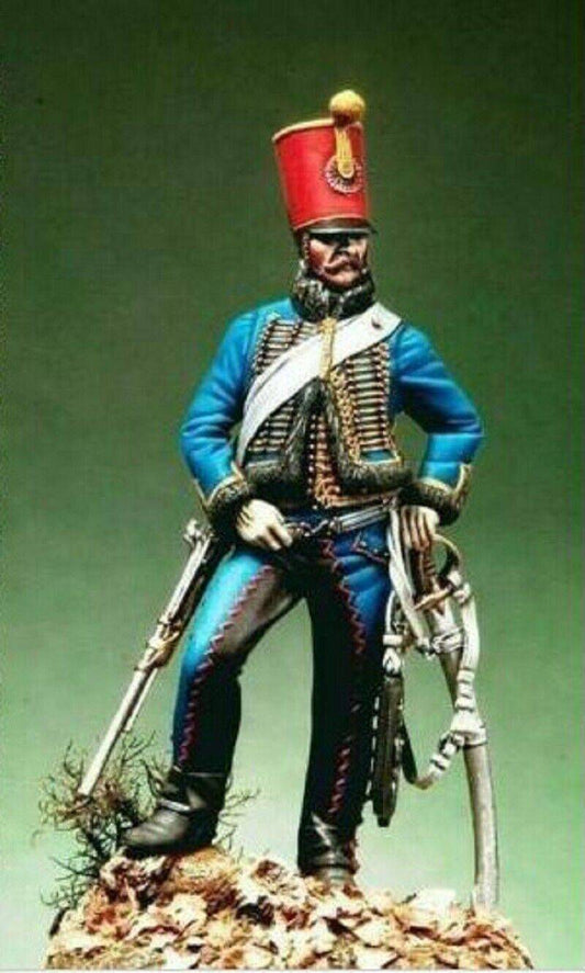 1/32 Rein Resin Model Kit Napoleonic Wars French Ussar Unpainted Unassambled A28 - Model-Fan-Store