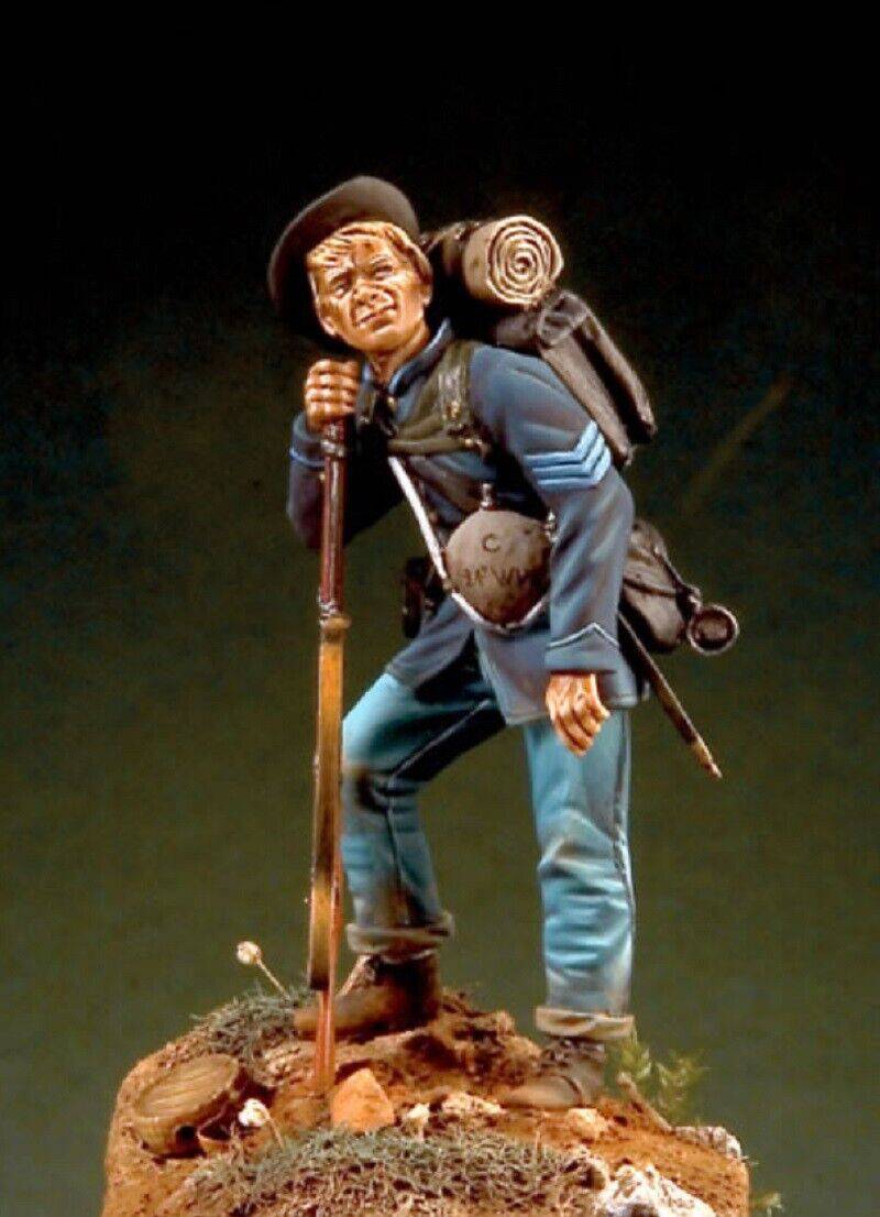 1/32 Resin Model Kit American Civil War Confederate Sergeant Unpainted ...