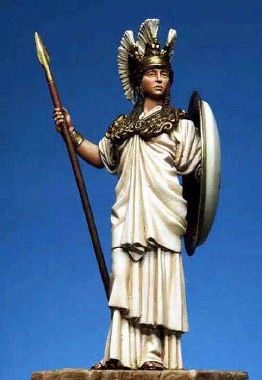 1/32 Resin Model Kit Ancient Greek Goddess of Wisdom Unpainted - Model-Fan-Store