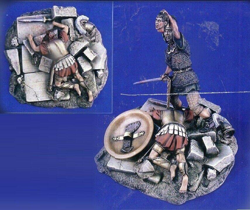 1/32 Resin Model Kit Celt and Roman Soldier (with base) Unpainted - Model-Fan-Store