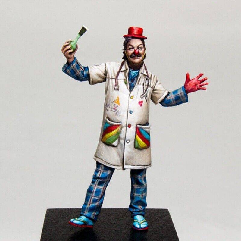 1/32 Resin Model Kit Clown Unpainted - Model-Fan-Store