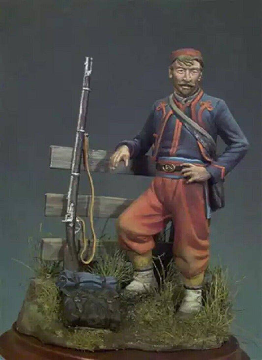1/32 Resin Model Kit French Colonial Troops Infantry Unpainted - Model-Fan-Store