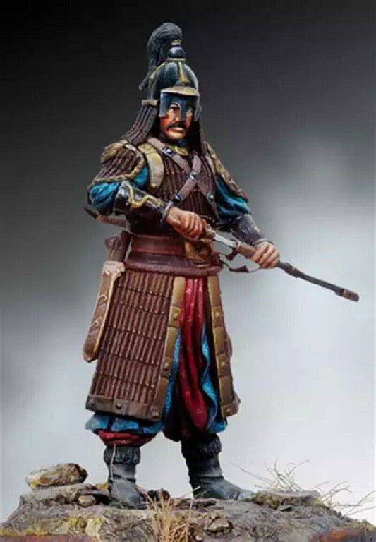 1/32 Resin Model Kit Mongolian Emperor Warrior Unpainted - Model-Fan-Store