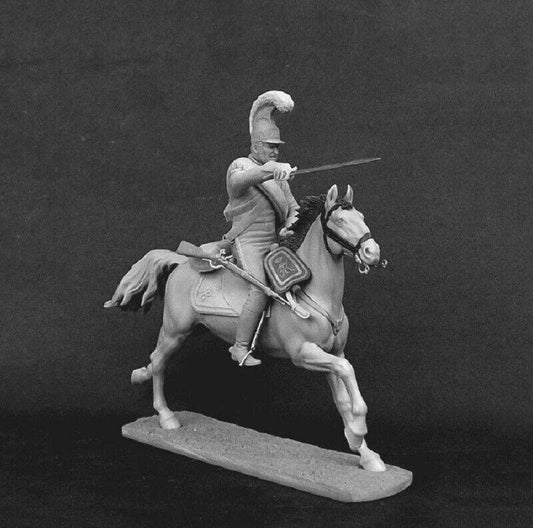 1/32 Resin Model Kit Napoleonic Wars Saxon Rider Unpainted - Model-Fan-Store
