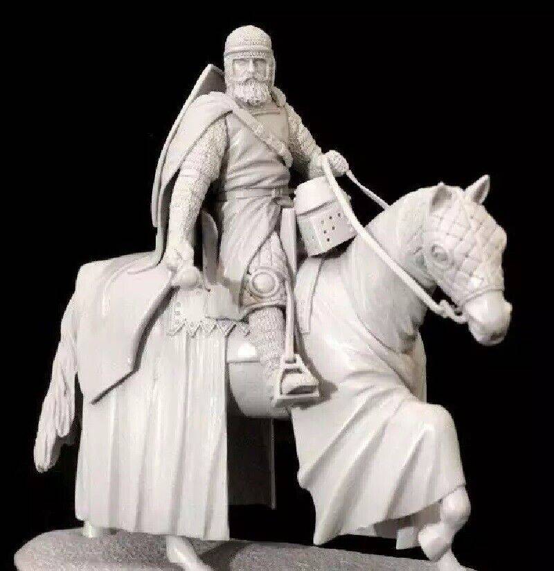 1/32 Resin Model Kit Rider Knight Crusader Unpainted - Model-Fan-Store