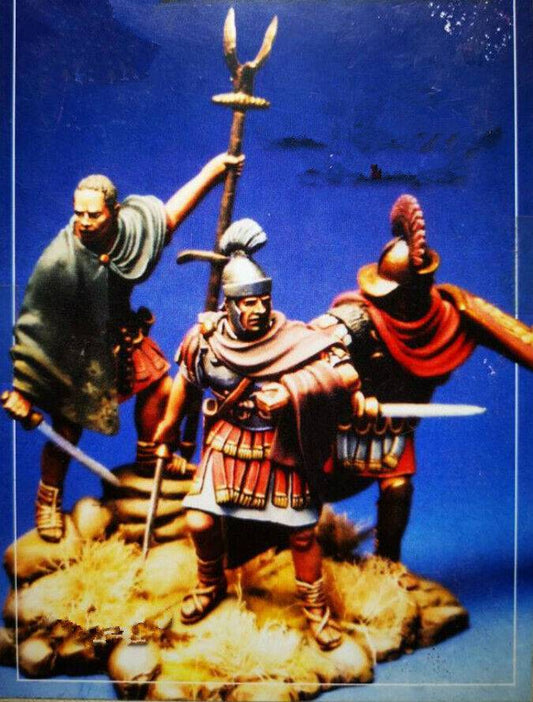 1/32 Resin Model Kit Roman Soldiers Protecting Warriors Unpainted - Model-Fan-Store