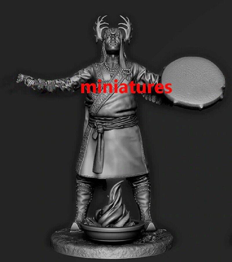 1/32 Resin Model Kit Scythian Shaman Warrior (with base) Unpainted Unassembled - Model-Fan-Store