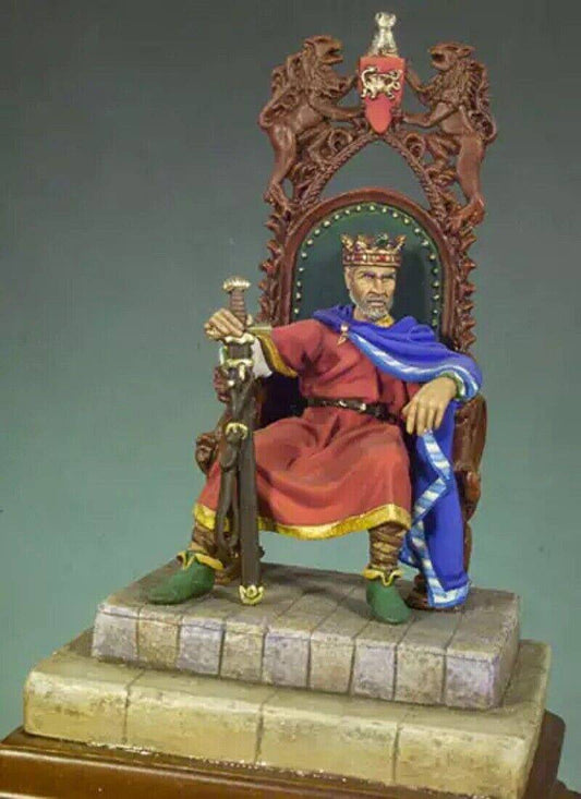 1/32 Resin Model Kit Warrior European English King Unpainted A28 - Model-Fan-Store