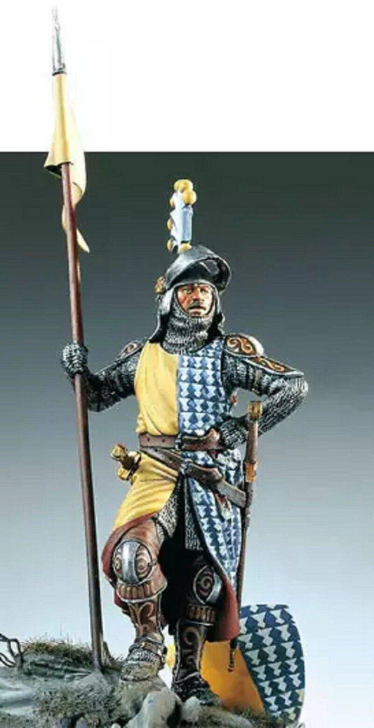 1/32 Resin Model Kit Warrior European Knight Unpainted A28 - Model-Fan-Store