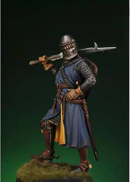 1/32 Resin Model Kit Warrior European Medieval Knight Unpainted - Model-Fan-Store